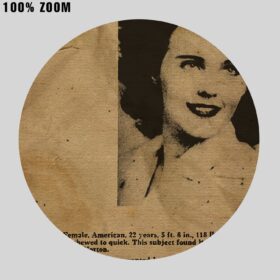 Printable Black Dahlia - Elizabeth Short Wanted poster - vintage print poster