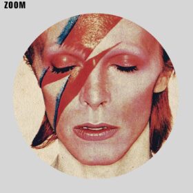 Printable David Bowie - Aladdin Sane 1973 album promo poster - vintage print poster