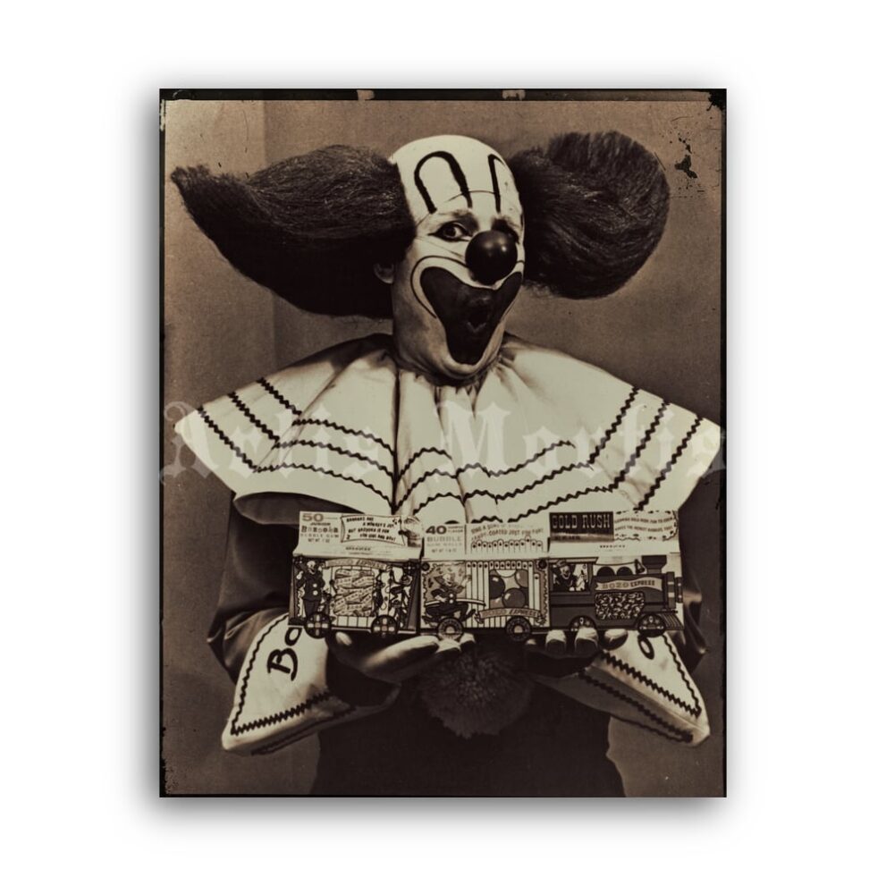 vintage circus clown