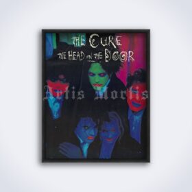 Printable The Cure - The Head on the Door 1985 album promo poster - vintage print poster