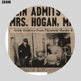 Printable Ed Gein Newspaper clippings #2 - serial killer crime poster - vintage print poster