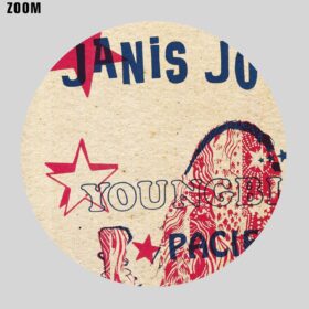 Printable Janis Joplin vintage 1970 concert flyer, poster - vintage print poster