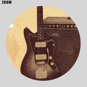 Printable Fender vintage 1960 guitar and amp price-list cover poster - vintage print poster