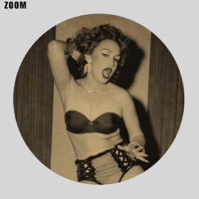 Printable Striptease dancer Jada - Irving Klaw vintage 1940s photo - vintage print poster