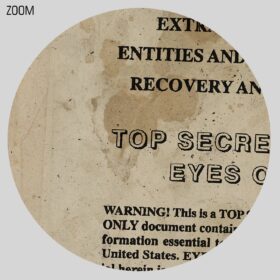 Printable SOM1 Top Secret Special Operation Manual - UFO, MJ-12 poster - vintage print poster