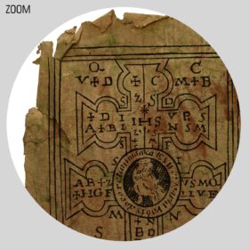 Printable Medieval Amulet against the Plague - Black Death protection - vintage print poster