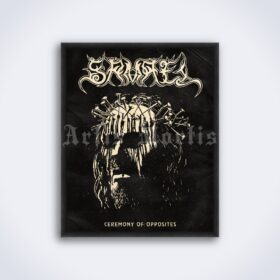 Printable Samael - Ceremony of Opposites 1994 metal album poster - vintage print poster