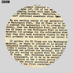 Printable Unabomber Theodore John Kaczynski letter poster - vintage print poster