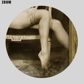 Printable Ziegfeld Follies girl boudoir photo by Alfred Cheney Johnston - vintage print poster