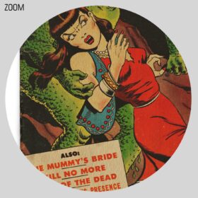 Printable Beware, 1953 vintage horror pulp fiction magazine cover poster - vintage print poster