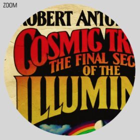 Printable Cosmic Trigger The Final Secret of The Illuminati book poster - vintage print poster