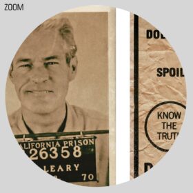 Printable Timothy Leary photo, lecture flyer, vintage memorabilia poster - vintage print poster