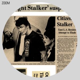 Printable Night Stalker Richard Ramirez Newspaper clippings poster - vintage print poster