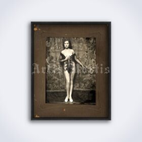 Printable Actress Anne Lee Patterson photo by Alfred Cheney Johnston - vintage print poster