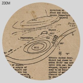 Printable Zamora UFO Incident report 1964, Socorro flying saucer poster - vintage print poster