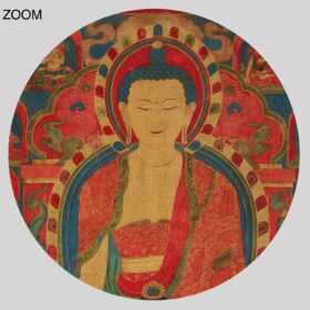 Printable Buddha Shakyamuni - antique Tibetan Buddhism art print - vintage print poster