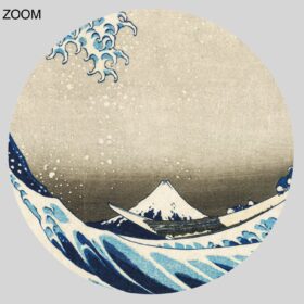 Printable Under the Wave off Kanagawa print by Katsushika Hokusai - vintage print poster