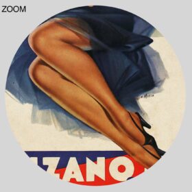 Printable Vintage Cinzano Soda Italian advertisement print, poster - vintage print poster
