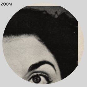 Printable Grimacing woman, weird face photo - vintage print, poster - vintage print poster