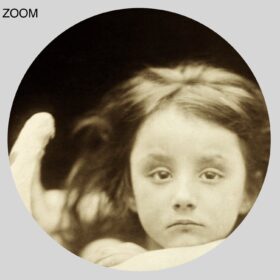 Printable Sad little angel - Victorian photo by Julia Margaret Cameron - vintage print poster
