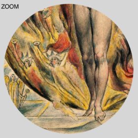 Printable The Sun at His Eastern Gate - William Blake art print, poster - vintage print poster
