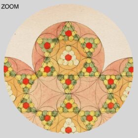 Printable Mandala art #4 from Manly P. Hall alchemical manuscript - vintage print poster
