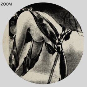 Printable Prepared for whipping – vintage fetish BDSM art by Ernest Mosse - vintage print poster