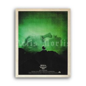 Printable Rosemary's Baby - Roman Polanski horror movie 1968 poster - vintage print poster