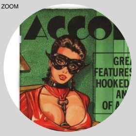 Printable Accord vintage pin-up magazine Vol1 No4 cover by Harry Fisher - vintage print poster