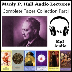 Printable Manly Palmer Hall Lectures - Audio Tapes Collection part 1 - vintage print poster