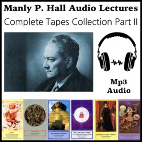 Printable Manly Palmer Hall Lectures - Audio Tapes Collection part 2 - vintage print poster