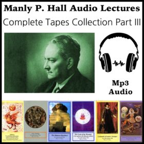Printable Manly Palmer Hall Lectures - Audio Tapes Collection part 3 - vintage print poster