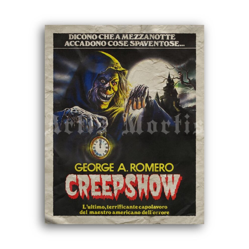 Printable Creepshow by George A. Romero - 1982 horror movie poster - vintage print poster
