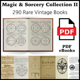 Printable Magic and Sorcery Collection II - 120 vintage, rare PDF eBook - vintage print poster