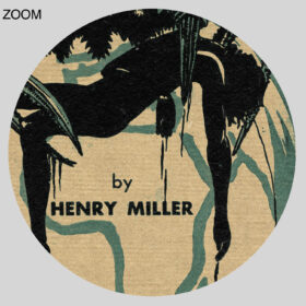 Printable Tropic of Cancer by Henry Miller – 1st edition book cover art - vintage print poster