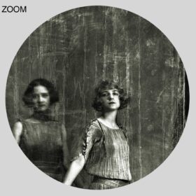 Printable Isadora Duncan and two dancers vintage photo poster - vintage print poster