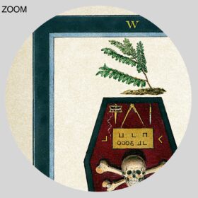 Printable Masonic teaching board - vintage Freemasonry poster - vintage print poster