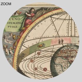 Printable Harmonia Macrocosmica atlas plate 2, antique astronomy print - vintage print poster