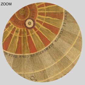 Printable Harmonia Macrocosmica atlas plate 4, antique astronomy print - vintage print poster