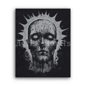 Printable Your Civilization Represents Death – King Mob vintage poster - vintage print poster