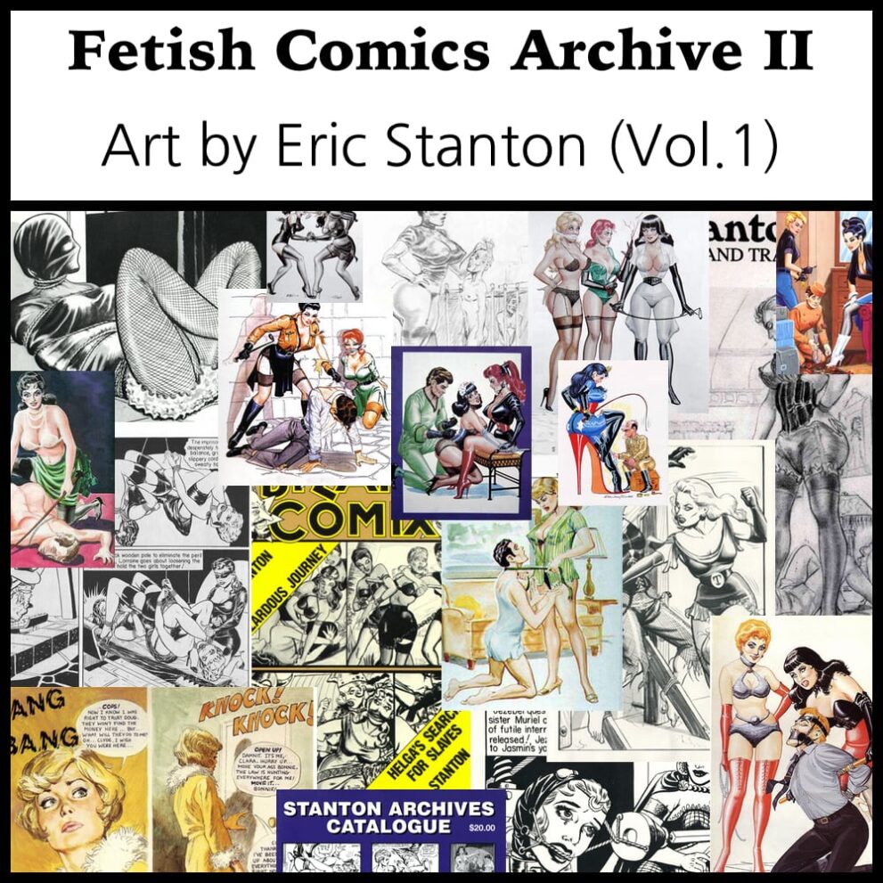 Printable Eric Stanton fetish art collection Vol.1, books, magazine, PDF - vintage print poster
