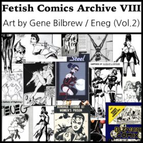 Printable Gene Bilbrew fetish art collection Vol.2, books, magazine, PDF - vintage print poster